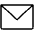 Envelope Simple Thin Icon from Phosphor Thin Set