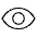 Eye Thin Icon from Phosphor Thin Set