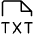 File Txt Thin Icon from Phosphor Thin Set
