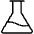 Flask Thin Icon from Phosphor Thin Set