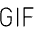 Gif Thin Icon from Phosphor Thin Set