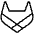 Gitlab Logo Thin Icon from Phosphor Thin Set