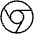 Google Chrome Logo Thin Icon from Phosphor Thin Set