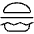 Hamburger Thin Icon from Phosphor Thin Set