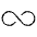 Infinity Thin Icon from Phosphor Thin Set