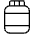Download free Jar Label Thin PNG, SVG vector icon from Phosphor Thin set.
