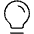 Lightbulb Thin Icon from Phosphor Thin Set | Free Download as SVG Vector and Transparent PNG | Streamline icons