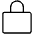 Lock Simple Thin Icon from Phosphor Thin Set