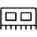 Memory Thin Icon from Phosphor Thin Set