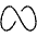 Meta Logo Thin Icon from Phosphor Thin Set