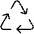 Recycle Thin Icon from Phosphor Thin Set