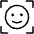 Scan Smiley Thin Icon from Phosphor Thin Set