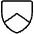 Shield Chevron Thin Icon from Phosphor Thin Set