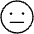 Smiley Meh Thin Icon from Phosphor Thin Set
