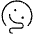 Smiley Melting Thin Icon from Phosphor Thin Set