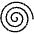 Spiral Thin Icon from Phosphor Thin Set