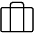 Suitcase Thin Icon from Phosphor Thin Set