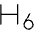 Text H Six Thin Icon from Phosphor Thin Set