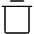 Trash Simple Thin Icon from Phosphor Thin Set