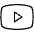 Youtube Logo Thin Icon from Phosphor Thin Set