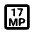 17mp Icon from Rounded Line - Material Pro Set