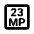 23mp Icon from Rounded Line - Material Pro Set