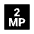 2mp Fill Icon from Sharp Fill - Material Pro Set