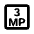 3mp Icon from Rounded Line - Material Pro Set