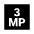 3mp Fill Icon from Sharp Fill - Material Pro Set