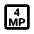 4mp Icon from Rounded Line - Material Pro Set