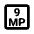 9mp Icon from Rounded Line - Material Pro Set