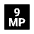 9mp Fill Icon from Sharp Fill - Material Pro Set