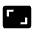 Aspect Ratio Fill Icon from Outlined Fill - Material Symbols Set