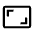 Aspect Ratio Icon from Outlined Line - Material Symbols Set