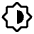 Brightness 6 Icon from Rounded Line - Material Symbols Set
