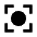 Center Focus Strong Fill Icon from Sharp Fill - Material Pro Set