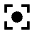 Center Focus Weak Fill Icon from Sharp Fill - Material Pro Set