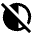 Contrast Rtl Off Fill Icon from Sharp Fill - Material Pro Set