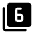 Filter 6 Fill Icon from Rounded Fill - Material Symbols Set
