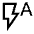 Flash Auto Icon from Outlined Line - Material Symbols Set