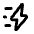 Flash Speed Icon from Rounded Line - Material Pro Set