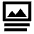 Image Caption Icon from Sharp Line - Material Pro Set
