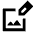 Image Edit Icon from Sharp Line - Material Pro Set