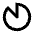 Incomplete Circle Icon from Sharp Line - Material Pro Set