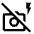 No Flash Icon from Outlined Line - Material Symbols Set