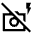 No Flash Icon from Sharp Line - Material Symbols Set
