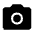 Photo Camera Fill Icon from Rounded Fill - Material Symbols Set