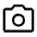 Photo Camera Icon from Rounded Line - Material Symbols Set