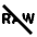 Raw Off Icon from Rounded Line - Material Pro Set