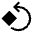 Rotate 90 Degrees Ccw Fill Icon from Outlined Fill - Material Symbols Set